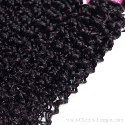 4 Bundles Brazilian Hair With 4X4 Closure Hair Raw Unprocessed Virgin Hair